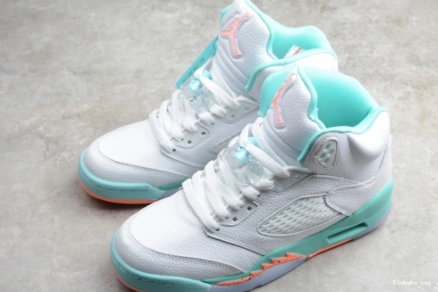 5 Jordan GS Aqua Light 440892-100 Air 0813